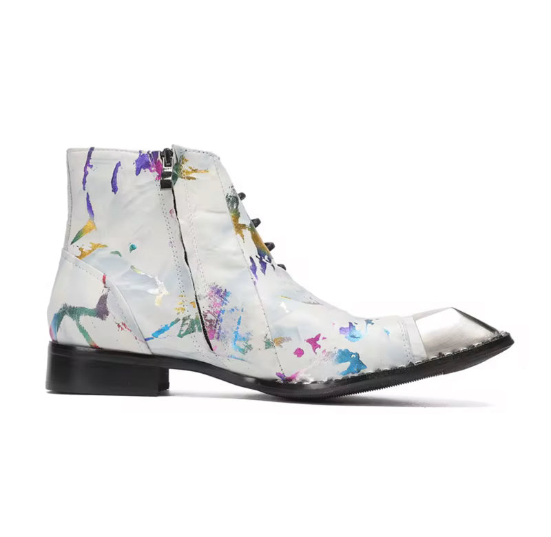 Men’s Square Toe Lace up boots