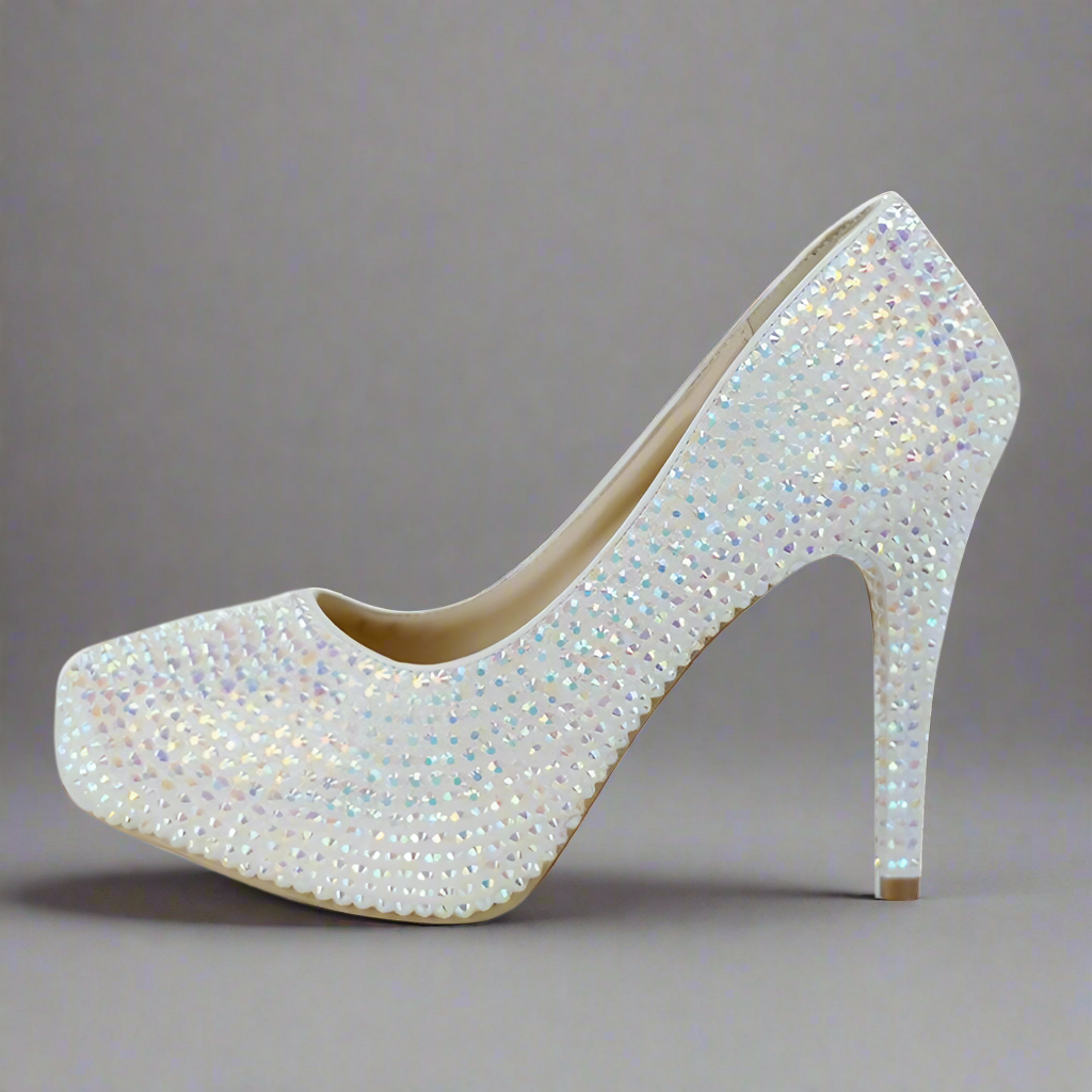 Rhinestone Crystal Pumps