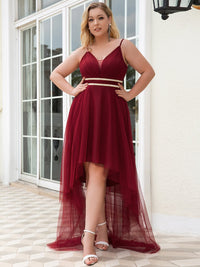 High-Low Tulle Prom Dress for Women