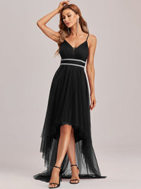 High-Low Tulle Prom Dress for Women