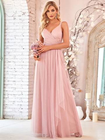 Floor Length Sleeveless Wholesale Tulle Bridesmaid Dresses Bridesmaid Dresses Luxurious Weddings Bridesmaid Dresses, Evening Dresses, Cocktail Dresses, Maxi Dresses, Summer Dresses, Dinner Dress, Special Occasion Dress, Custom Dress, Made-to-Order Dresses