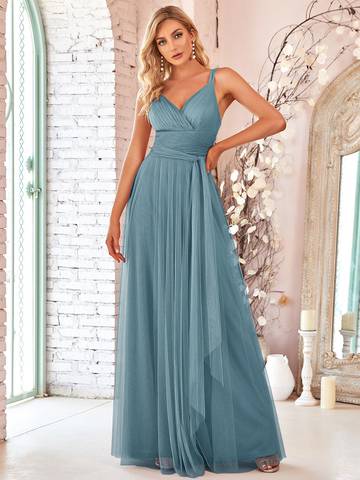 Floor Length Sleeveless Wholesale Tulle Bridesmaid Dresses Bridesmaid Dresses Luxurious Weddings Bridesmaid Dresses, Evening Dresses, Cocktail Dresses, Maxi Dresses, Summer Dresses, Dinner Dress, Special Occasion Dress, Custom Dress, Made-to-Order Dresses