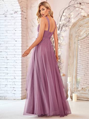 Floor Length Sleeveless Wholesale Tulle Bridesmaid Dresses Bridesmaid Dresses Luxurious Weddings Bridesmaid Dresses, Evening Dresses, Cocktail Dresses, Maxi Dresses, Summer Dresses, Dinner Dress, Special Occasion Dress, Custom Dress, Made-to-Order Dresses