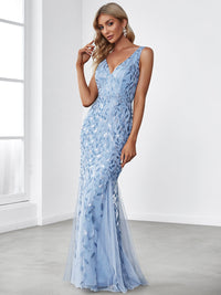 Classic Fishtail Sequin Evening Dresses Luxurious Weddings