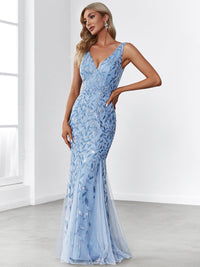 Classic Fishtail Sequin Evening Dresses