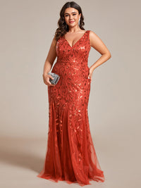 Classic Fishtail Sequin Evening Dresses Luxurious Weddings