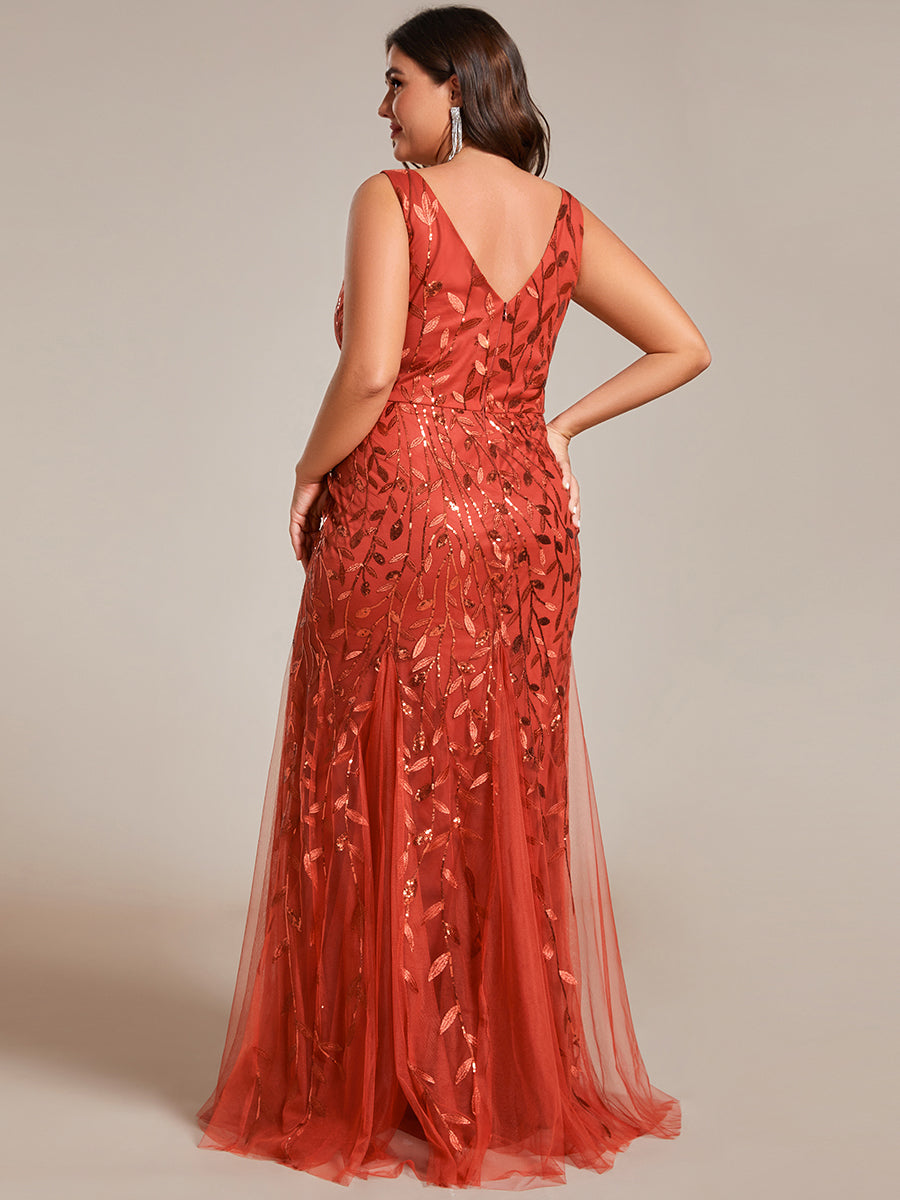 Classic Fishtail Sequin Evening Dresses