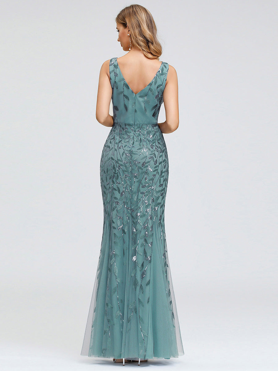 Classic Fishtail Sequin Evening Dresses