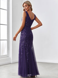 Classic Fishtail Sequin Evening Dresses