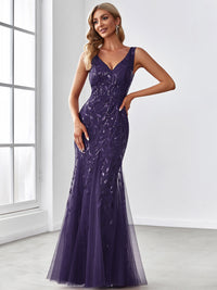 Classic Fishtail Sequin Evening Dresses