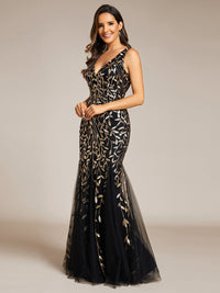 Classic Fishtail Sequin Evening Dresses Luxurious Weddings