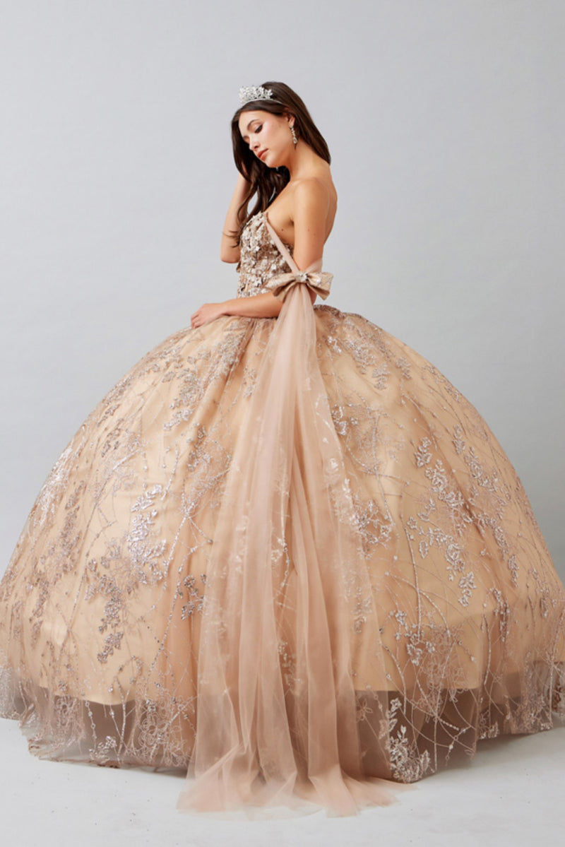 Royal Radiance Quinceanella gown Luxurious Weddings