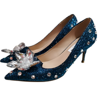 Cinderella Crystal Shoes Heels