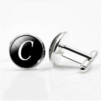 A-Z Single Alphabet CufflinksLuxurious Weddings