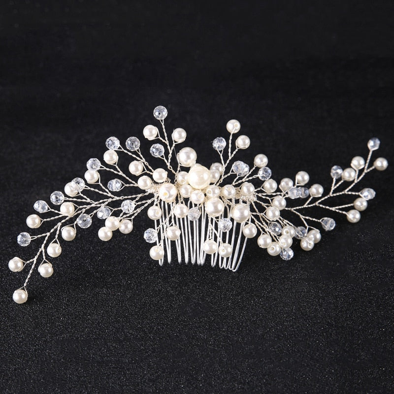 Bridal Hair Ornaments Comb Decoration Pin Luxurious Weddings