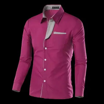 Men's Shirts Full Sleeve Stripe Shirt Luxurious Weddings