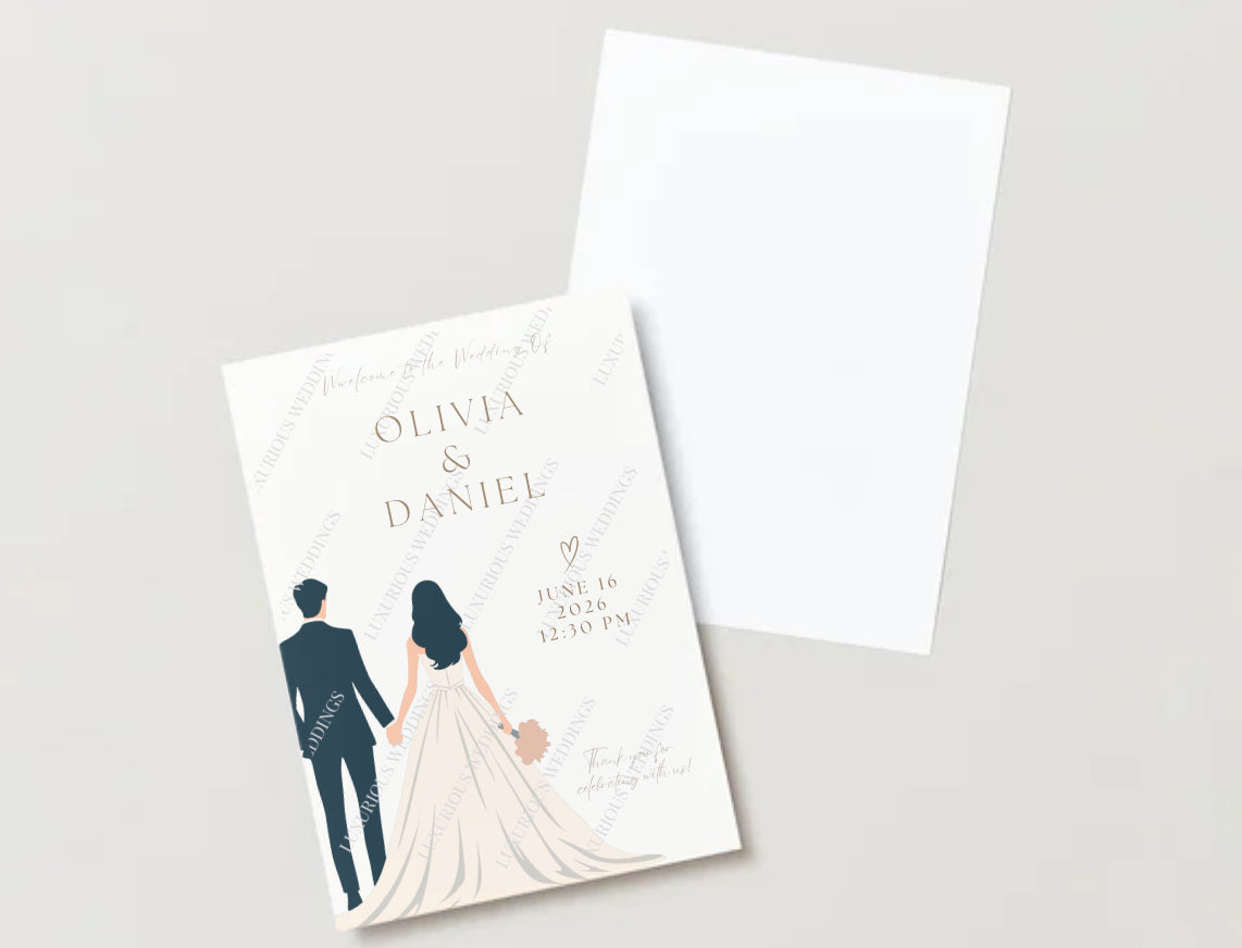 Custom Wedding Invitations #1
