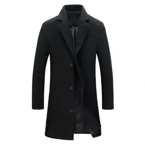 Men's Fashion Woolen Coat Luxurious Weddings