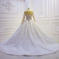 Beautiful Tulle and Lace A-Line Wedding Dress Wedding Dress Luxurious Weddings