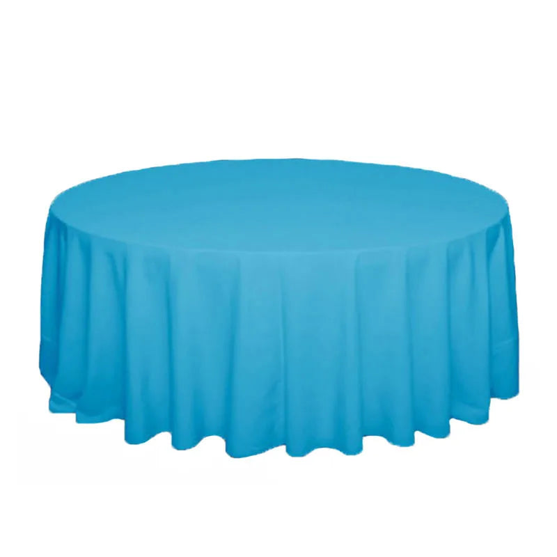 Polyester Round Tablecloth table linen Luxurious Weddings