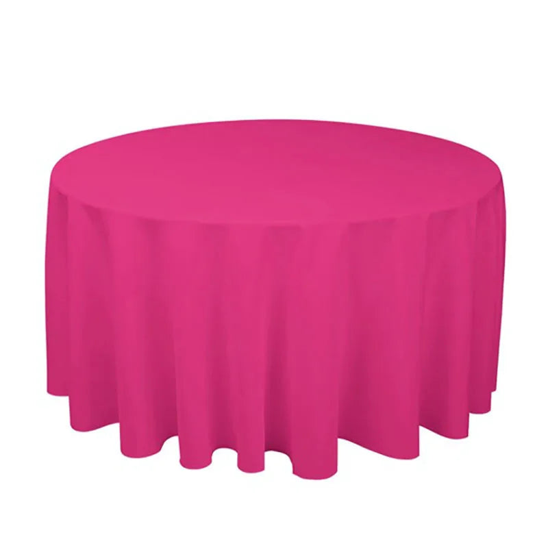 Polyester Round Tablecloth table linen Luxurious Weddings