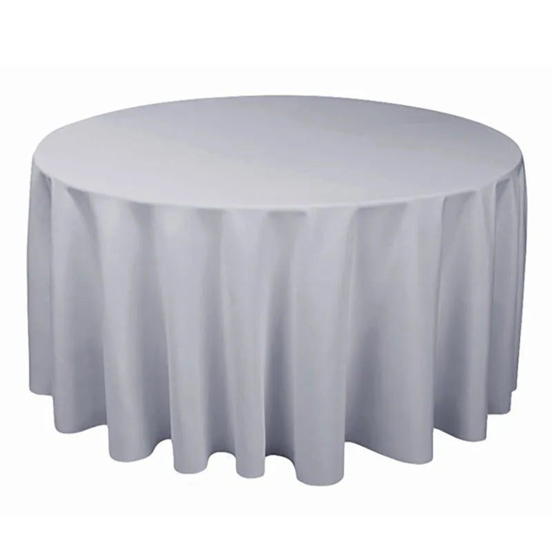 Polyester Round Tablecloth table linen Luxurious Weddings