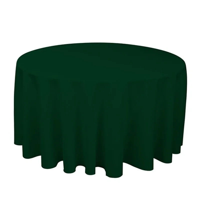 Polyester Round Tablecloth table linen Luxurious Weddings