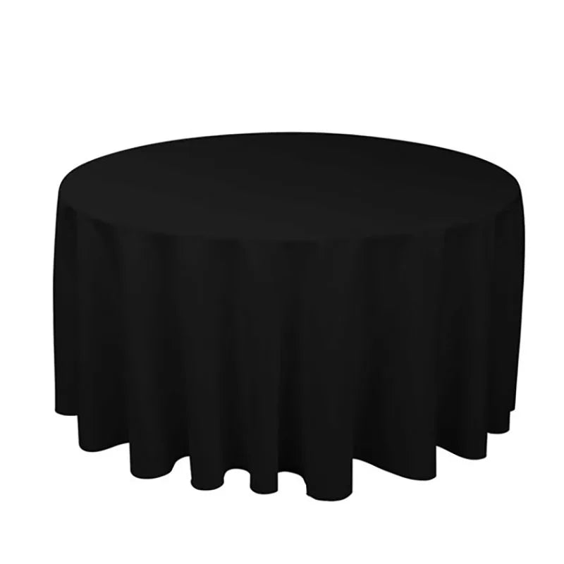 Polyester Round Tablecloth table linen Luxurious Weddings