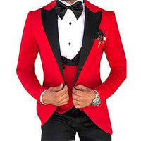 Classic Business Casual Suit Luxurious Weddings