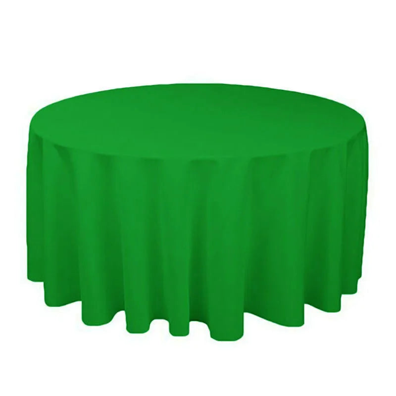 Polyester Round Tablecloth table linen Luxurious Weddings