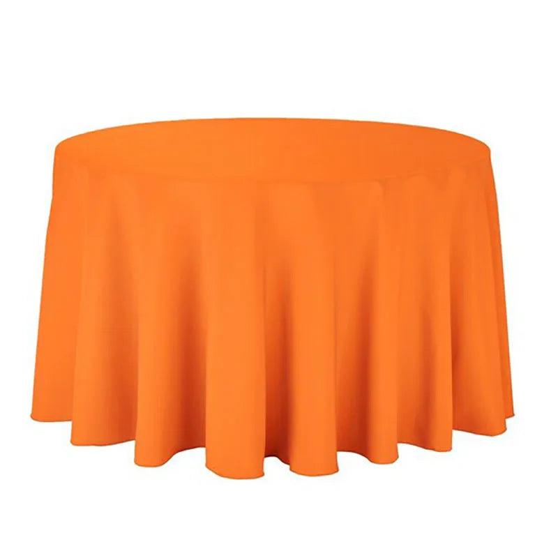 Polyester Round Tablecloth table linen Luxurious Weddings