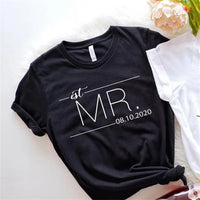 MR & MRS T-shirts Tshirts Luxurious Weddings