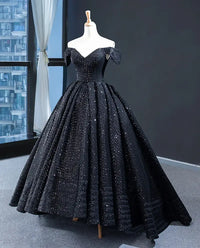 Sequin Formal Red Carpet Gown | Black Luxurious Weddings