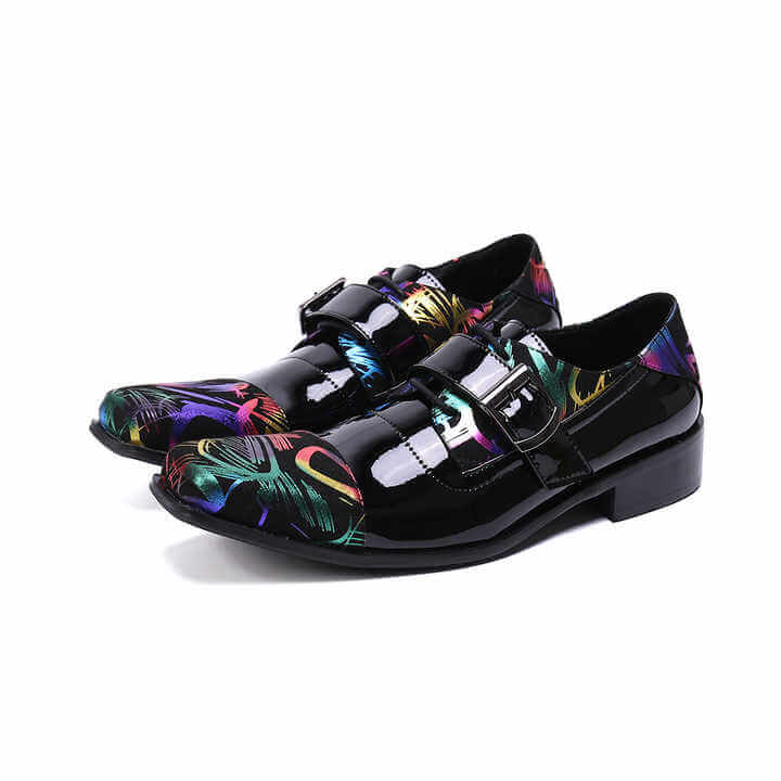 Men's Patent Leather Loafers Loafers Luxurious Weddings