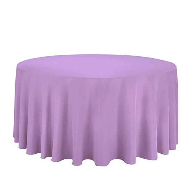 Polyester Round Tablecloth table linen Luxurious Weddings