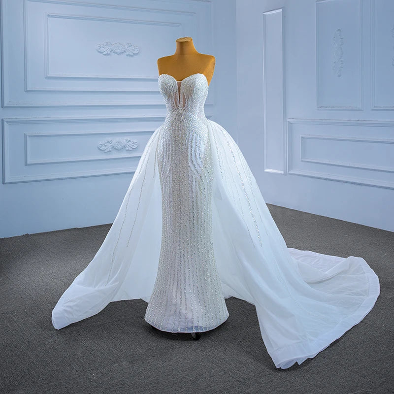 Teresa Off The Shoulder Vintage Gown Mermaid Gown Luxurious Weddings