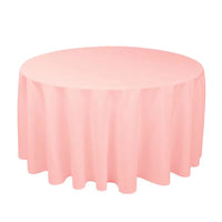 Polyester Round Tablecloth table linen Luxurious Weddings