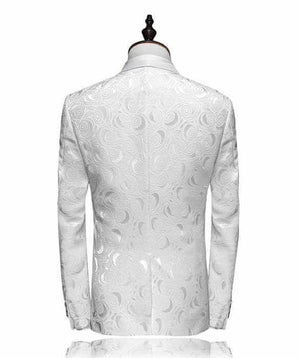 Jacquard Men’s Suit Casual Blazer Men's Blazer Luxurious Weddings