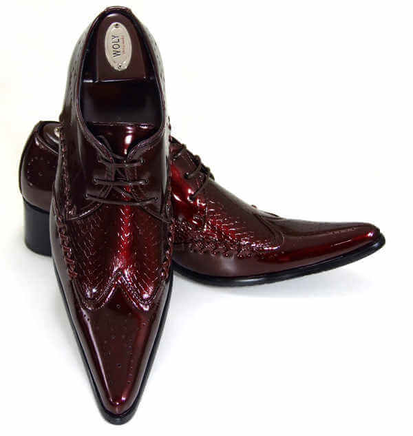 British Style Genuine Ostrich Grain Leather Men's Business Shoes Oxford Shoes Luxurious Weddings