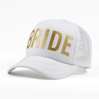 Bride Squad Wedding Baseball Cap headwear Luxurious Weddings