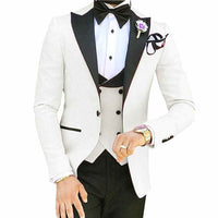 Classic Business Casual Suit Luxurious Weddings