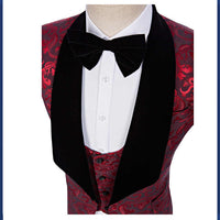 The Scarlet Commander Statement Suit Luxurious Weddings