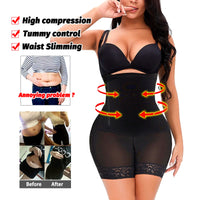 High Waist Slimming Shorts Reducing Shaping Girdles Tummy Control Shapewear plus size