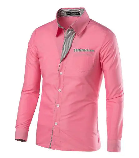 Men's Shirts Full Sleeve Stripe Shirt Luxurious Weddings