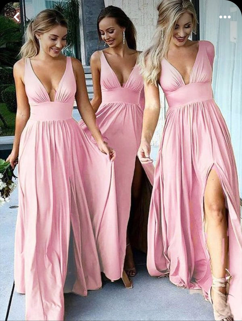 Cotton Candy Waist Maxi Dress Bridesmaid Dresses Luxurious Weddings
