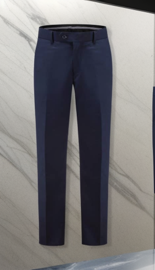 Classic Fit 2-Piece Men's Suit Navy Luxurious Weddings