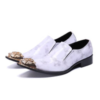 Men’s White Loafers