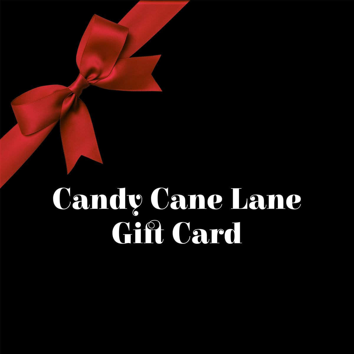 Candy Cane Lane | Gift Card $50 Gift Card Luxurious Weddings