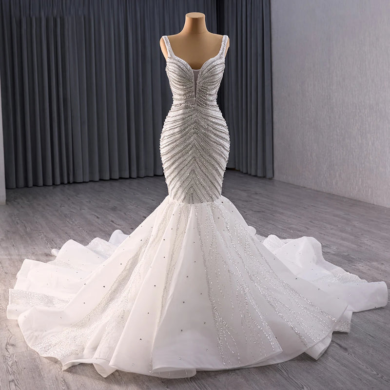Harriet Mermaid Gown Mermaid Gown Luxurious Weddings