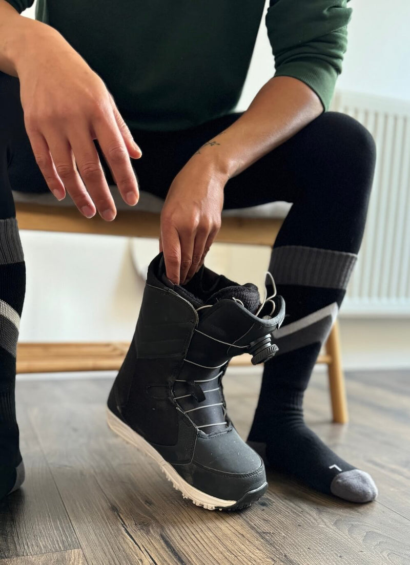 Organic Cotton Ski Sock - Alpine Ascent